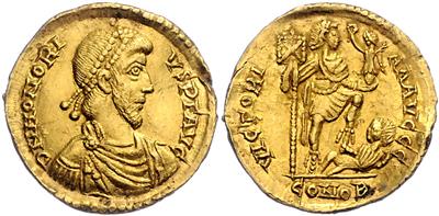 Honorius 383-423 GOLD - Coins