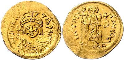 Mauricius Tiberius 582-602 GOLD - Monete