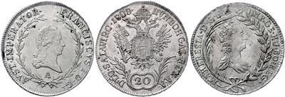 Österreich Zeit Maria Theresia bis 1. Republik - Münzen