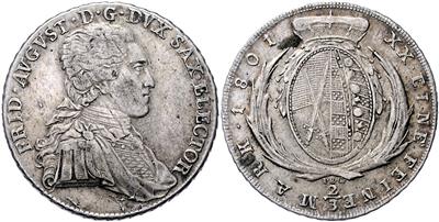 Sachsen, Friedrich August III/I. 1763-1827 - Coins