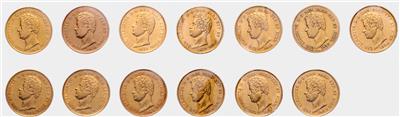 Sardinien, Karl Albert 1831-1849 GOLD - Münzen