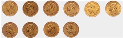 Sardinien, Vittorio Emmenuele II. 1849-1861 GOLD - Münzen