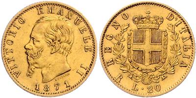 Vittorio Emmenuele II. 1861-1878 GOLD - Monete