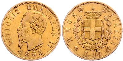 Vittorio Emmenuele II. 1861-1878 GOLD - Mince