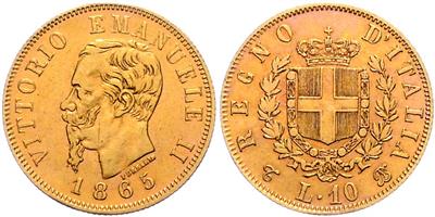Vittorio Emmenuele II. 1861-1878 GOLD - Coins