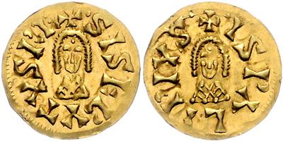 Völkerwanderung Westgoten, Sisebut 612-621 GOLD - Mince