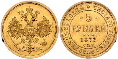 Alexander II. 1855-1881 GOLD - Monete, medaglie e cartamoneta