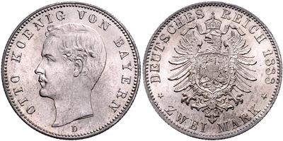 Bayern, Otto 1886-1913 - Mince, medaile a papírové peníze