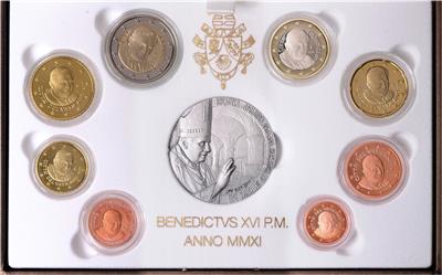 Benedikt XVI. 2005-2013 - Coins, medals and paper money