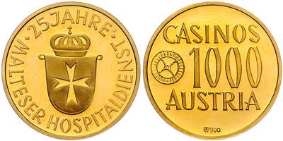Casinos Austria GOLD - Coins, medals and paper money