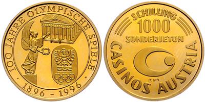 Casinos Austria GOLD - Mince, medaile a papírové peníze