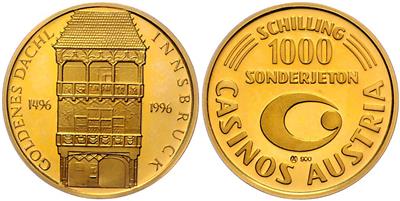 Casinos Austria GOLD - Coins, medals and paper money