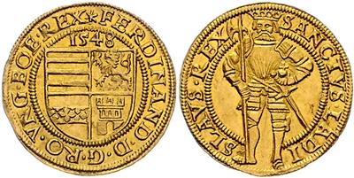 Ferdinand I. GOLD - Mince, medaile a papírové peníze