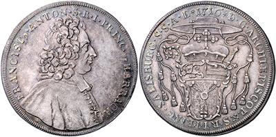 Franz Anton v. Harrach - Mince, medaile a papírové peníze