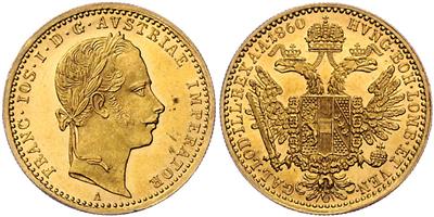 Franz Josef I. GOLD - Münzen, Medaillen und Papiergeld