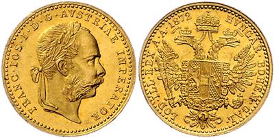 Franz Josef I. GOLD - Münzen, Medaillen und Papiergeld