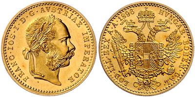 Franz Josef I. GOLD - Münzen, Medaillen und Papiergeld