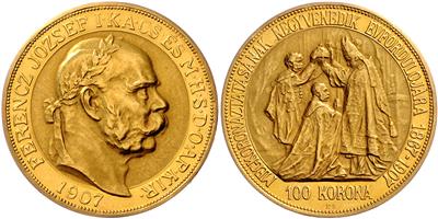 Franz Josef I., GOLD - Coins, medals and paper money