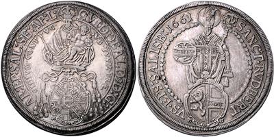 Guidobald v. Thun und Hohenstein - Mince, medaile a papírové peníze