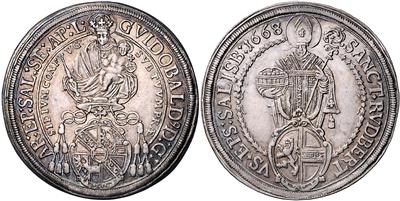 Guidobald v. Thun und Hohenstein - Münzen, Medaillen und Papiergeld