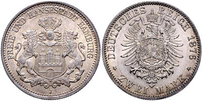 Hamburg - Münzen, Medaillen und Papiergeld