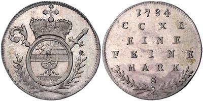 Hieronymus v. Colloredo - Münzen, Medaillen und Papiergeld