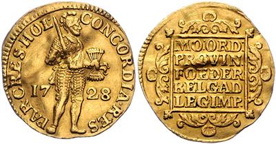 Holland GOLD - Mince, medaile a papírové peníze