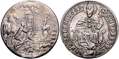 Johann Ernst v. Thun und Hohenstein - Mince, medaile a papírové peníze