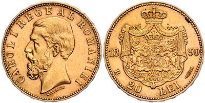 Karl I. 1866-1914 GOLD - Coins, medals and paper money