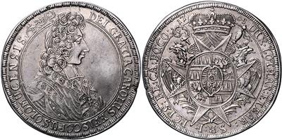 Karl III. v. Lothringen 1695-1711 - Münzen, Medaillen und Papiergeld