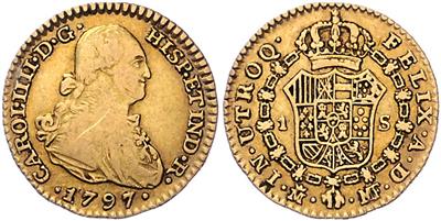 Karl VI. 1788-1808 GOLD - Münzen, Medaillen und Papiergeld