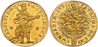 Karl VI. GOLD - Monete, medaglie e cartamoneta