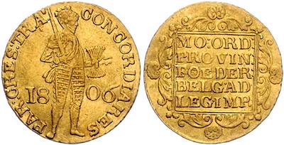 Königreich Holland, Lodewijk (Louis) Napoleon 1806-1810, GOLD - Münzen, Medaillen und Papiergeld