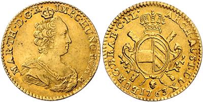 Maria Theresia GOLD - Münzen, Medaillen und Papiergeld