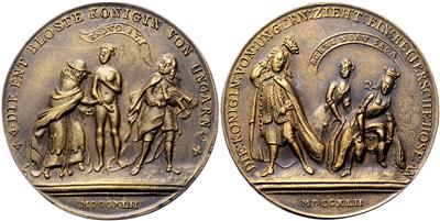 Maria Theresia/ Karl VII. - Coins, medals and paper money
