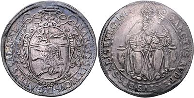 Markus Sitticus v. Hohenems - Monete, medaglie e cartamoneta