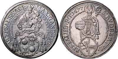 Max Gandolf v. Küenburg - Coins, medals and paper money