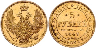 Nikolaus I. 1825-1855 GOLD - Mince, medaile a papírové peníze