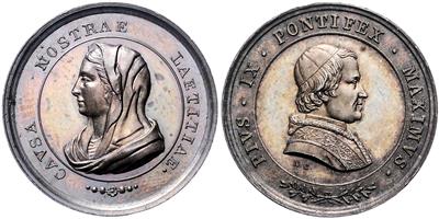 Pius IX. 1846-1878 - Monete, medaglie e cartamoneta