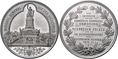 Preussen, Wilhelm I. 1861/1871-1888 - Coins, medals and paper money