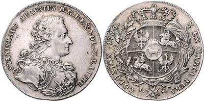 Stanislaus August Poniatowski 1764-1795 - Münzen, Medaillen und Papiergeld