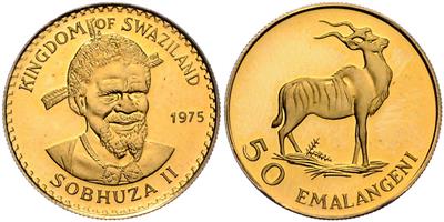 Swasiland GOLD - Coins, medals and paper money