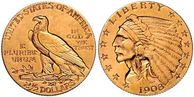 U. S. A. GOLD - Monete, medaglie e cartamoneta
