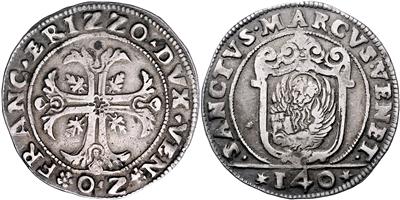 Venedig Francesco Erizzo 1631-1646 - Münzen, Medaillen und Papiergeld