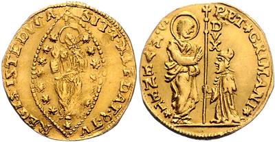 Venedig, Pietro Grimani 1741-1752, GOLD - Monete, medaglie e cartamoneta