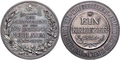 Wiener Kreuzerverein - Monete, medaglie e cartamoneta