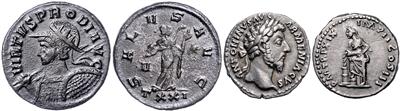 (6 Stk.) 1.) Hadrianus - Mince, medaile a papírové peníze