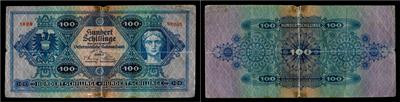 100 Schillinge 1925 - Mince, medaile a papírové peníze