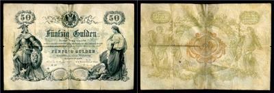 50 Gulden 1866 - Monete, medaglie e cartamoneta
