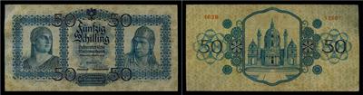 50 Schilling 1929 - Mince, medaile a papírové peníze